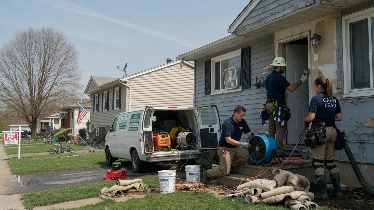 Flood Cleanup in Rock Creek, OH near me