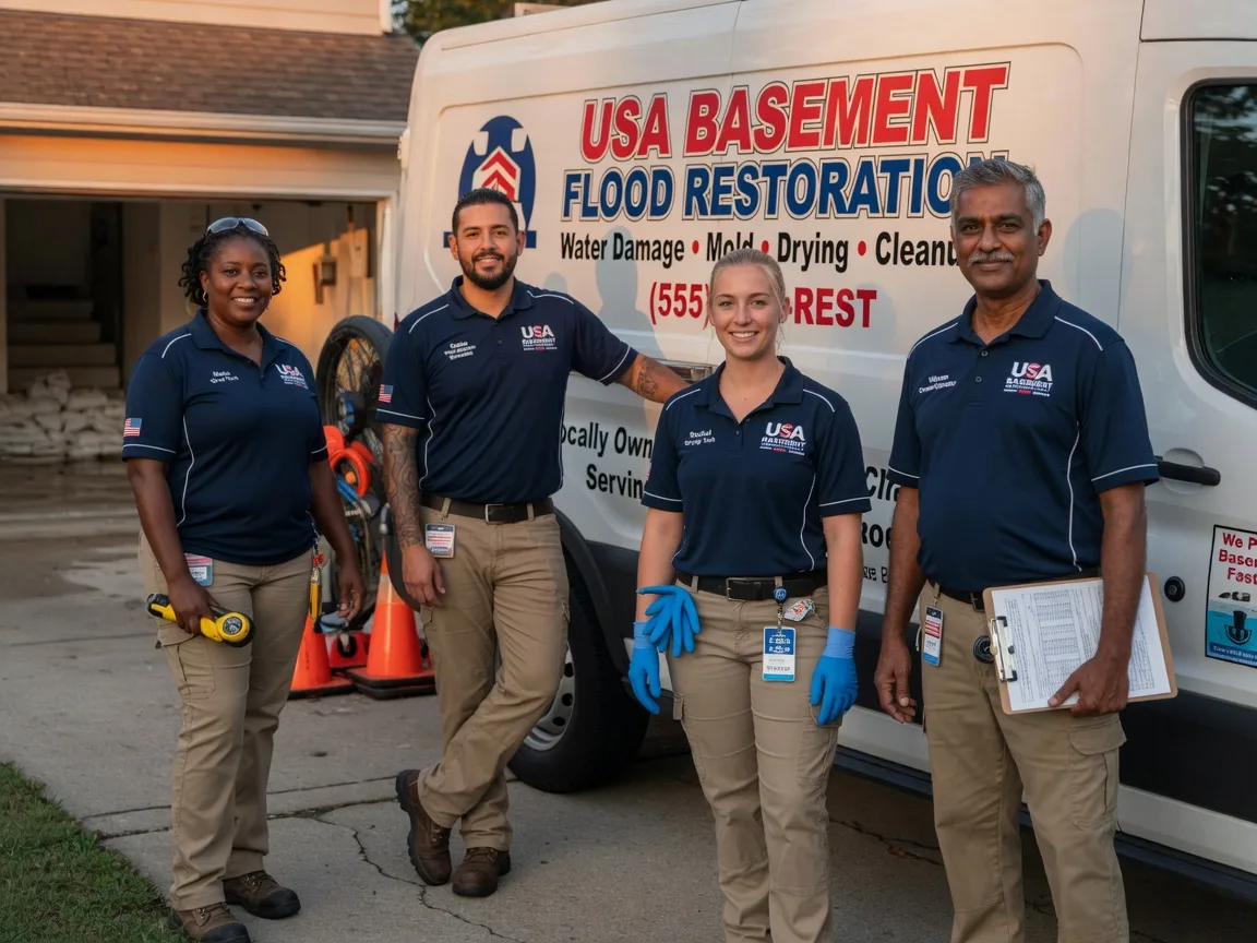 Basement Flood Cleanup company in Rock Creek, OH