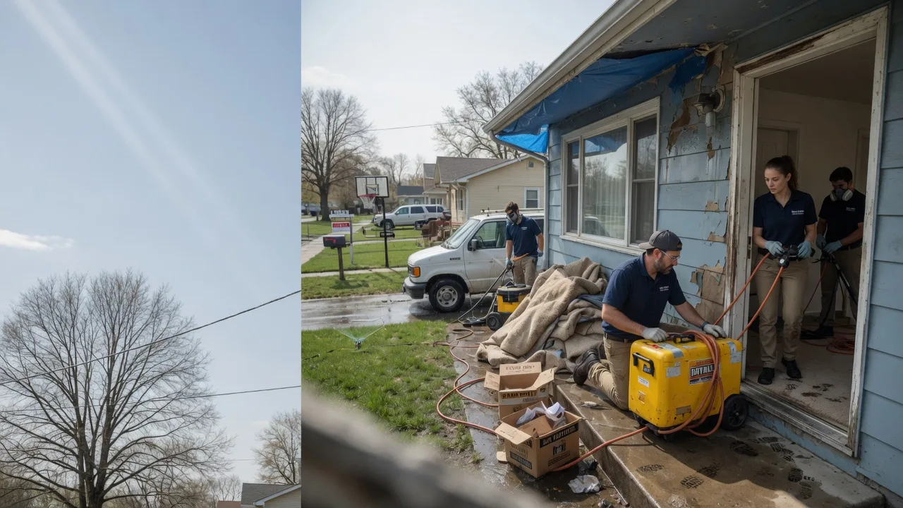 Basement Flood Cleanup in Rock Creek, OH near me